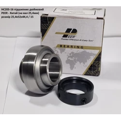 HC205-16 підшипник дюймовий PEER - Китай (на вал 25,4мм) 
