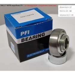 RAE 17 NPPB підшипник PFI-США (не змащуємий - з посиленим захистом)