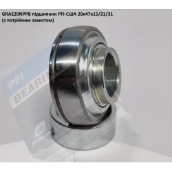GRAE20NPPB підшипник PFI-США 20х47х15/21/31 (з потрійним захистом)