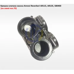 AR135 кришка клапана насоса Annovi Reverberi 580400 AR115 AR135 кришка клапана насоса Annovi Reverberi 580400 AR115