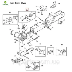 Цепь элеватора зернового на John Deere 9640, 9660,9680 WTS, T550-670, AZ101808 Цепь элеватора зернового на John Deere 9640, 9660,9680 WTS, T550-670, AZ101808