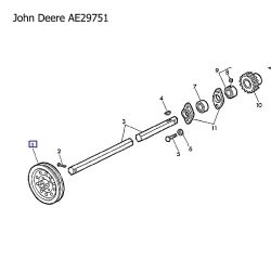 Шкив привода шнека John Deere AE29751 Шкив привода шнека John Deere AE29751
