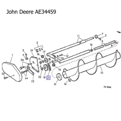Цепь приводная John Deere AE34459 Цепь приводная John Deere AE34459