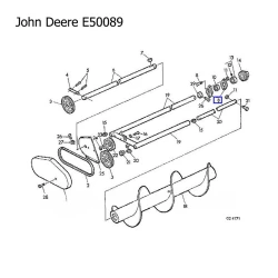 Фланець John Deere E50089