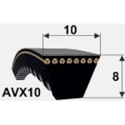 Ремінь зубчастий AVX10