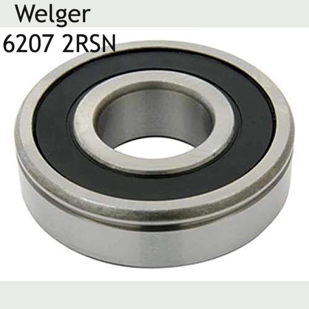 Подшипник Welger 6207 2RSN (з канавкою) KINEX (Словаччина)