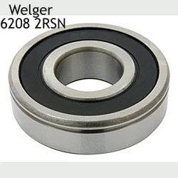 Подшипник Welger 6208 2RSN (з канавкою)