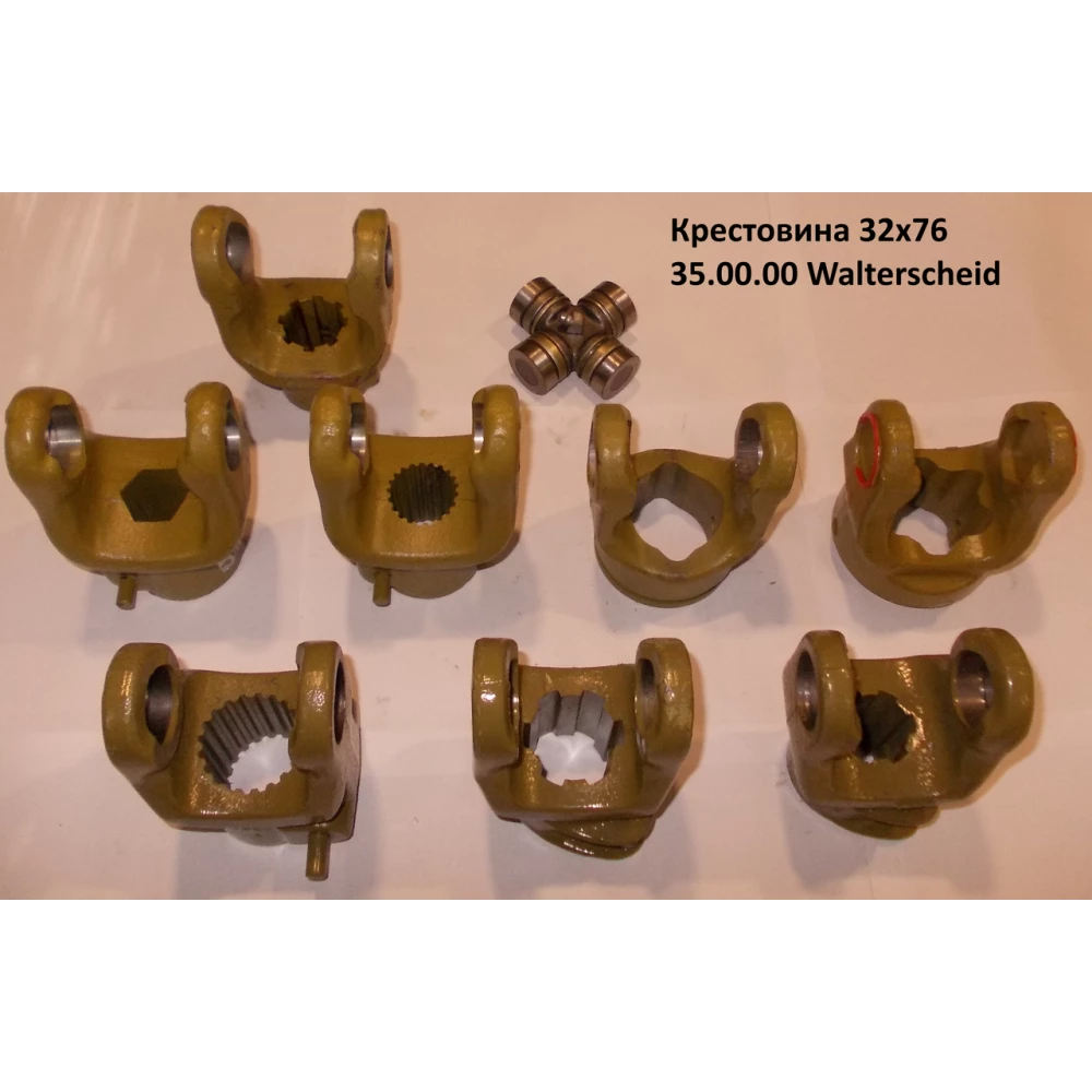 Виделка 20 шліців хрестовина 32х76