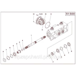 Шестерня редуктора Z-16 Geringhoff Mais Star Horizont, 502307