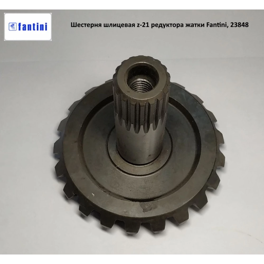 Шестірня шліцьова z-21 редуктора жатки Fantini, 23848