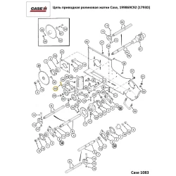 Ланцюг приводний роликовий жатки Case, 199869C92 (1793D) Ланцюг приводний роликовий жатки Case, 199869C92 (1793D)