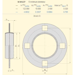 619333R1 корпус подшипника CASE аналог 90MSB, PF90 SKF 619333R1 корпус подшипника CASE аналог 90MSB, PF90 SKF