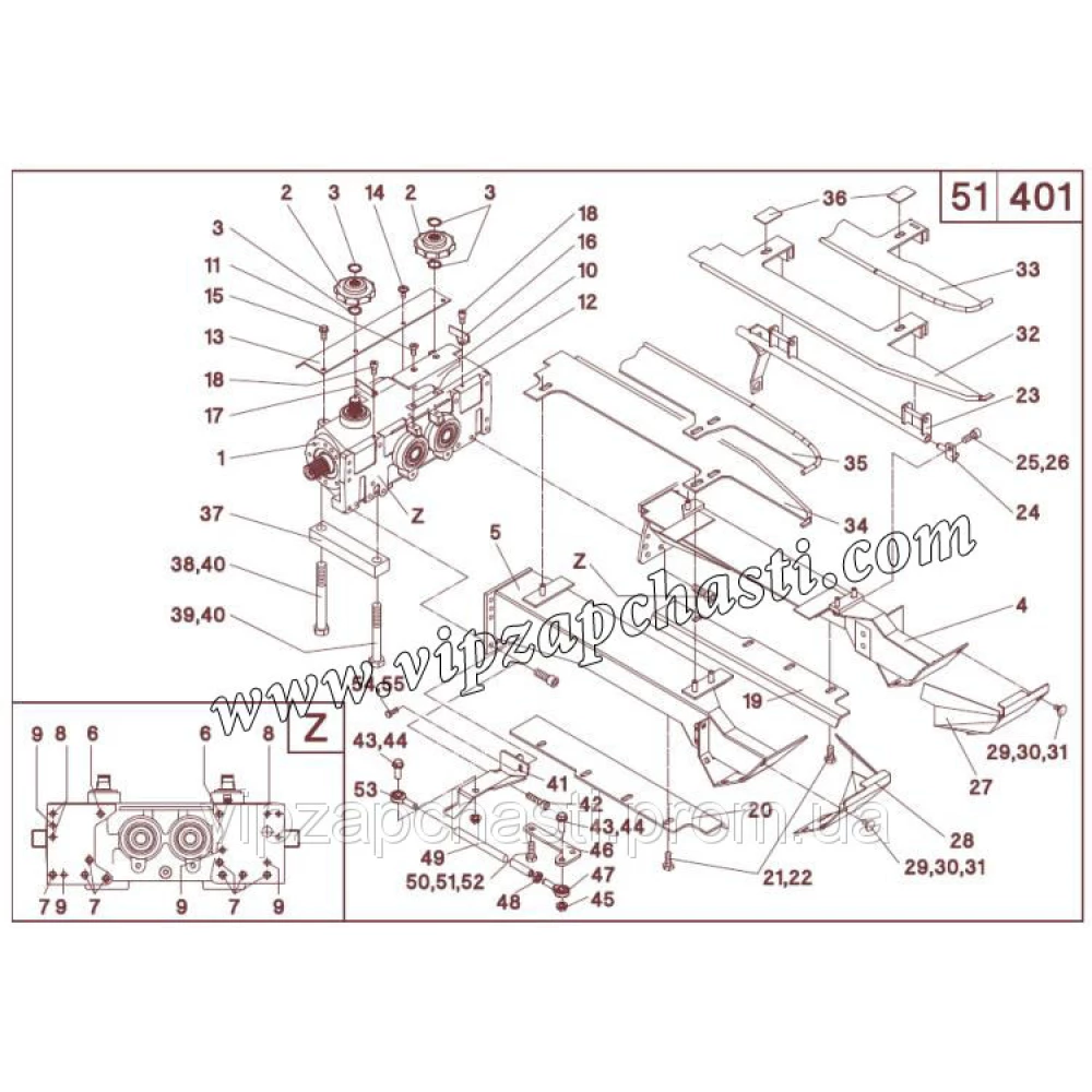 Зірочка Z-10 на шліцах Geringhoff Mais Star 032030