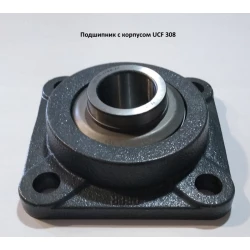 Підшипник із корпусом (шестигрове ущільнення, необслуговуваний) UCF 308