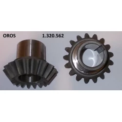 Шестерня редуктора Z-17 d-40 под шпонку OROS, 1.320.562