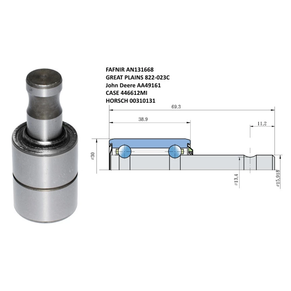 Подшипник John Deere AA49161